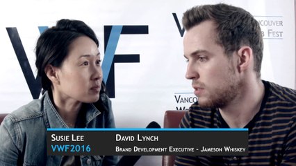 VWF 2016 correspondent Susie Lee interviews David Lynch of Jameson Whiskey