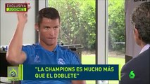 Cristiano Ronaldo Says That Winning Champions League Is Better Than Winning The Triple!