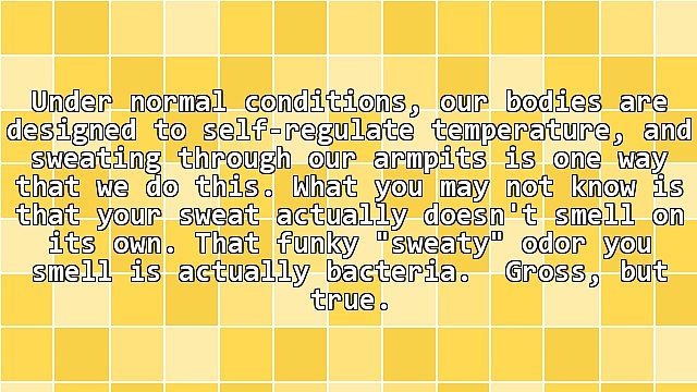 Yuck! Smelly Armpits! Why You Need To Do An Armpit Detox Right Now