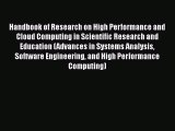 [PDF] Handbook of Research on High Performance and Cloud Computing in Scientific Research and