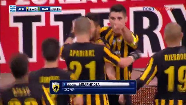 AEK 3-1 Panathinaikos[HD] Highlights - Greek Superleague Playoffs 26.05.2016