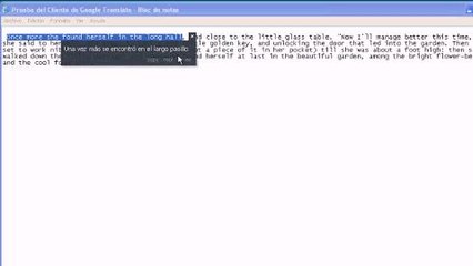 Cómo usar el cliente para el traductor de Google