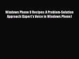 [PDF] Windows Phone 8 Recipes: A Problem-Solution Approach (Expert's Voice in Windows Phone)