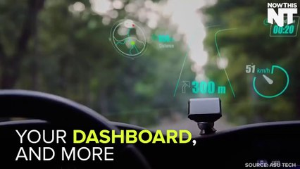 This Smartwatch Has A Built-In Projector