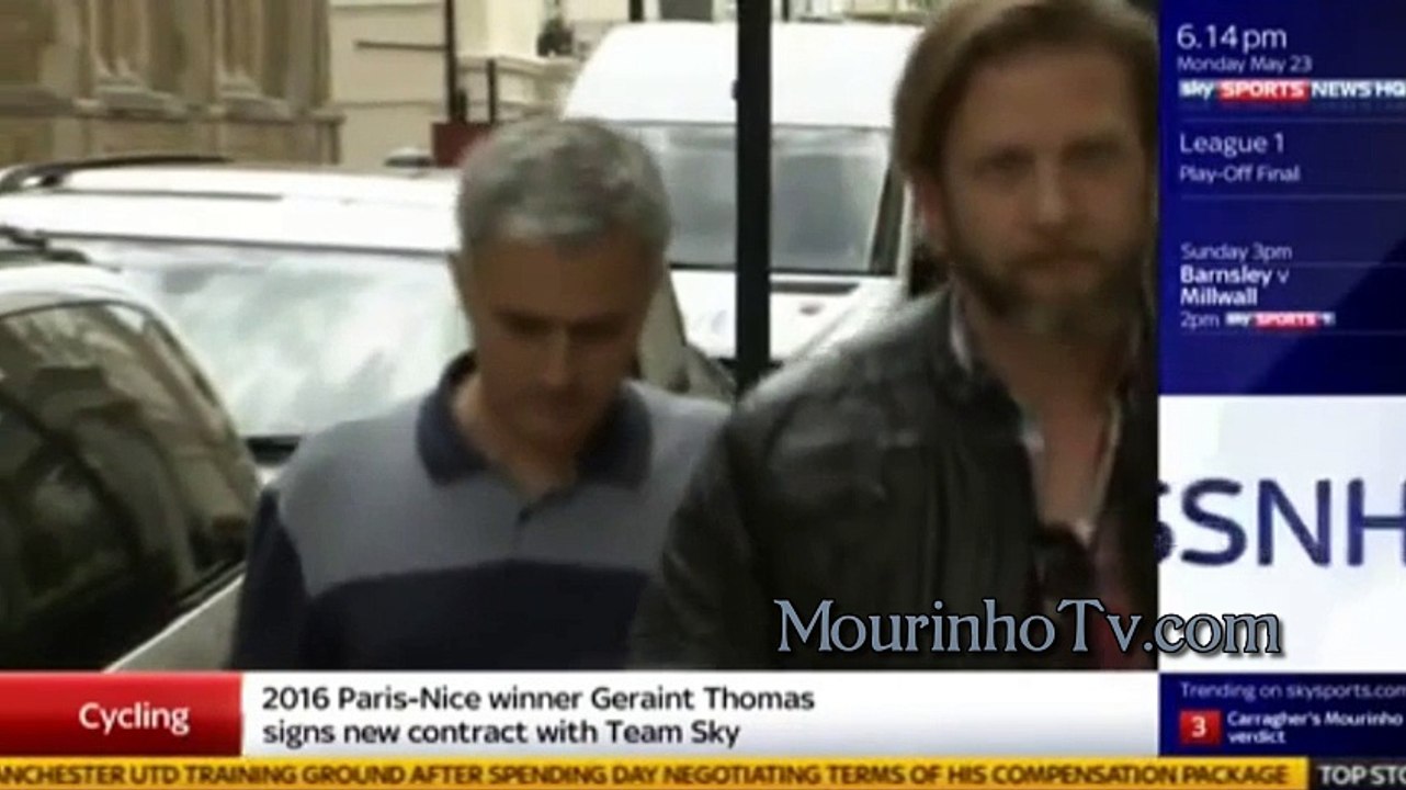 Mourinho promete a la prensa que no saldrá de casa