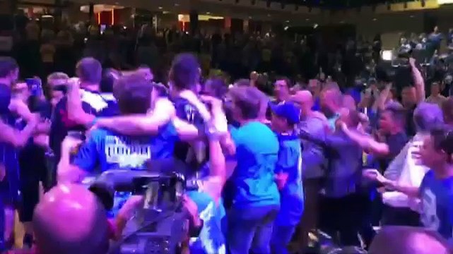 Donar-spelers en supporters vieren hun feestje! - RTV Noord