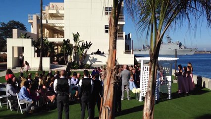 7-24-15 Point Loma Wedding Ceremony