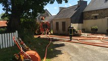 Fait-divers à Plouyé : une maison part en feu