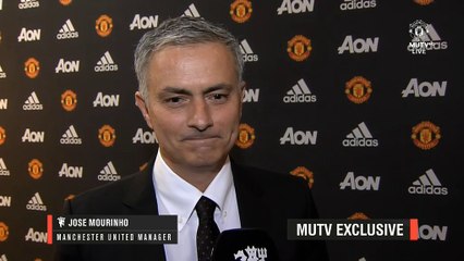 Man Utd - Mourinho : "Je suis heureux et fier"