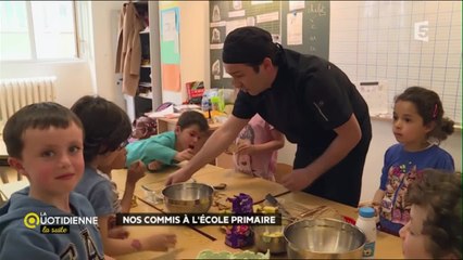 Nos commis à l'école primaire