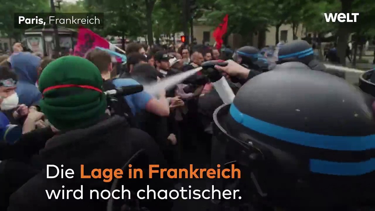 Proteste in Frankreich eskalieren