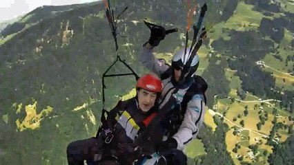 The Intouchables   Paragliding Scene