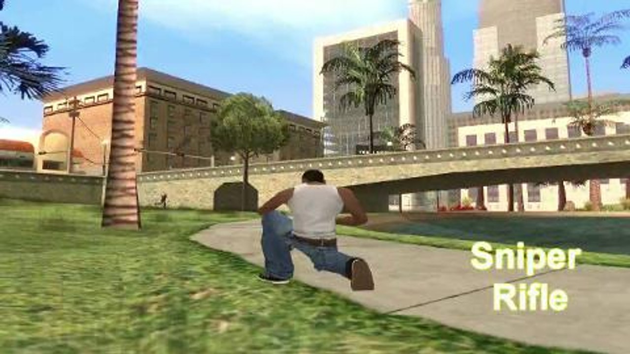 Neue Waffen für GTA San Andreas