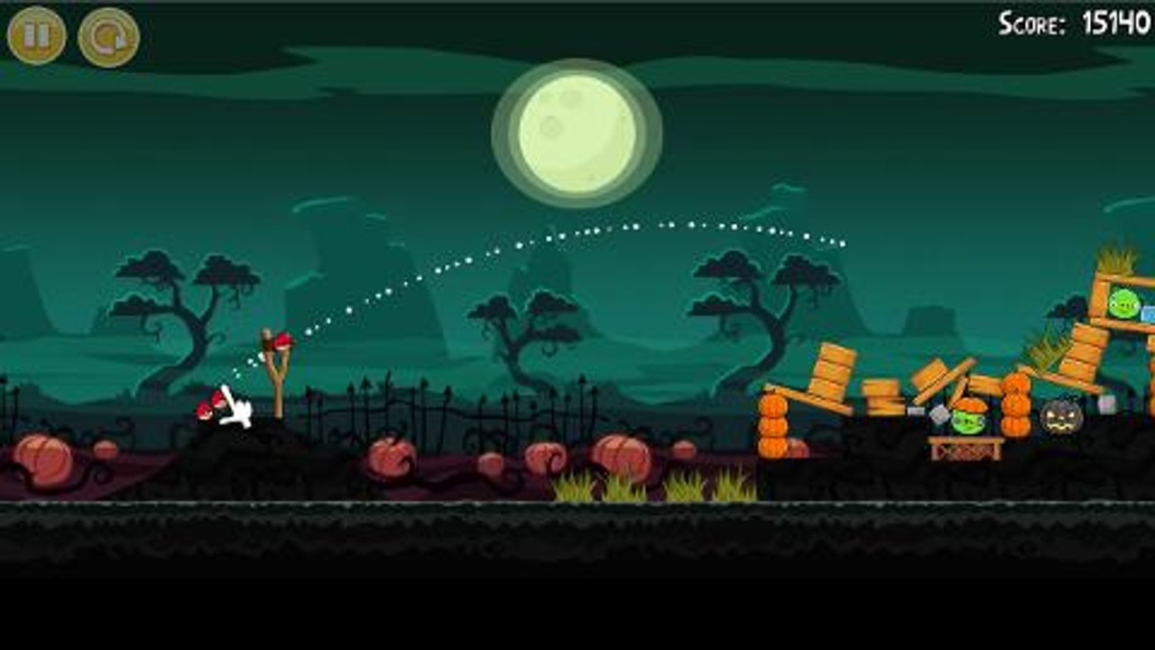 Angry Birds Seasons Gameplay