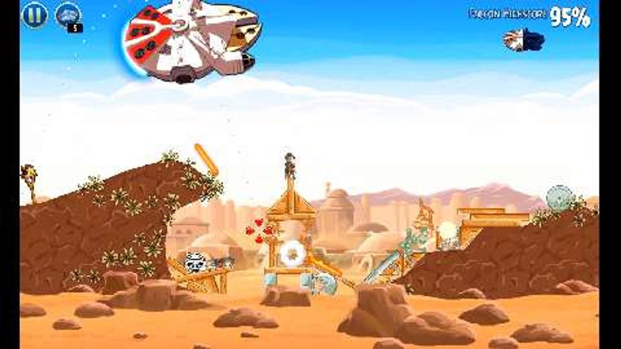 Überblick über Angry Birds Star Wars