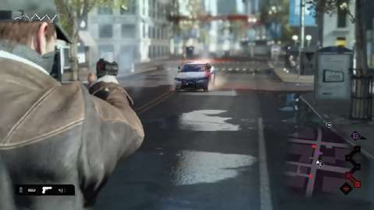 Watch Dogs Open World Gameplay Premiere (PS4)