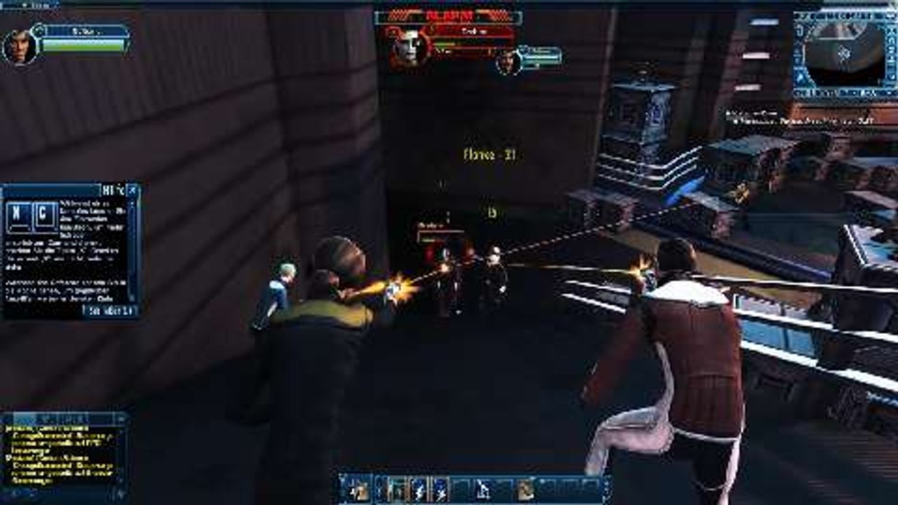 In Star Trek Online Borg per Phaser bekämpfen