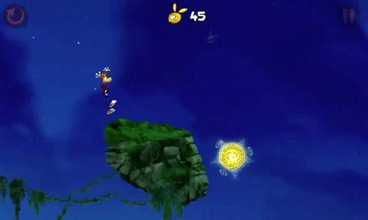Rayman Jungle Run - gameplay