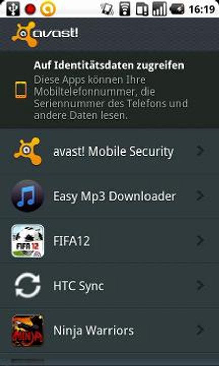 avast! Mobile Security