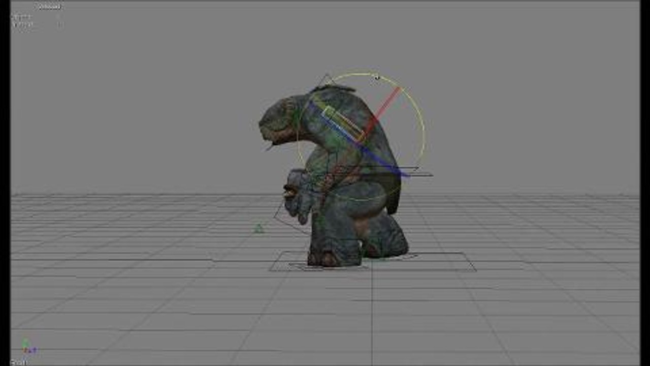 Animation des Ogers in Legend of Grimrock