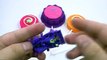 PLAY DOH SURPRISE! kinder surprise eggs cars toys lego and peppa pig toys