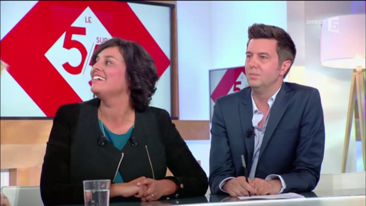 « C à vous » avec Myriam El Khomri interrompue par des manifestants
