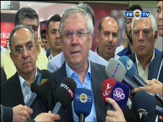 Başkanımız Aziz Yıldırım'ın maç sonu açıklamaları