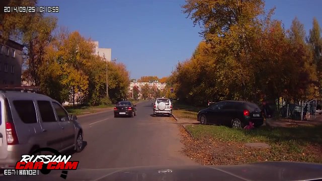 Russian Pedestrians Getting Hit and Run Over By Cars and Motorcycles Compilation Part 1