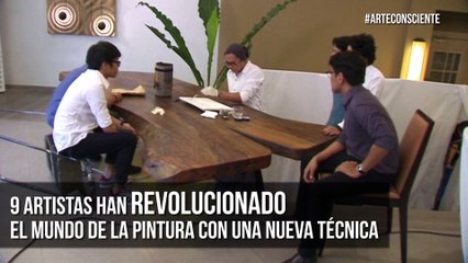 Obras de arte creadas con agua sucia