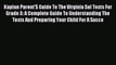 Read Kaplan Parent'S Guide To The Virginia Sol Tests For Grade 3: A Complete Guide To Understanding