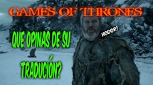 Muerte de Hodor latino y V.O. Games Of Thrones