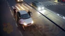 Road Raging Russian Keeps Raging Even After Gun Gets Pulled On Him