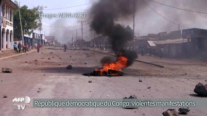 Manifestation en RDC: 2 morts selon l'ONU, la police dément