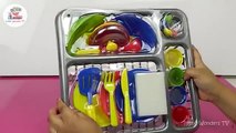 Toy Dish Washing Fun   Toy kitchen set   Toy washing up video for kids   Toy video for children