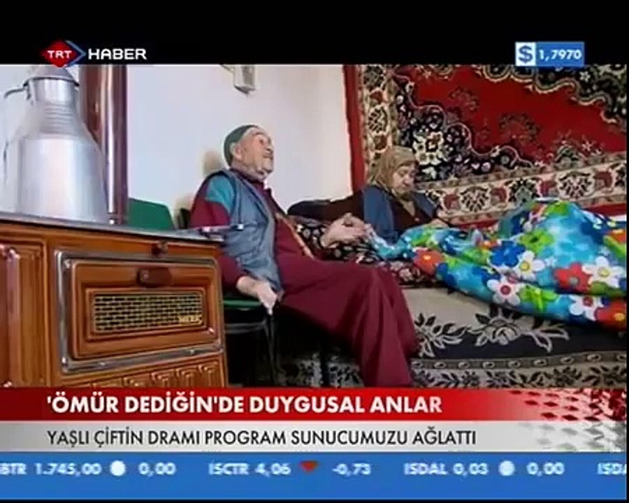 TRT Sunucusu göz yaslarina boguldu (Ömür dedigin )