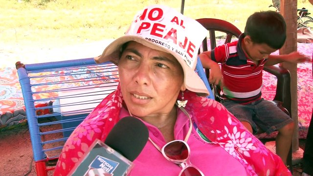 Ayunan para frenar construcción de casetas de peaje en San Manuel