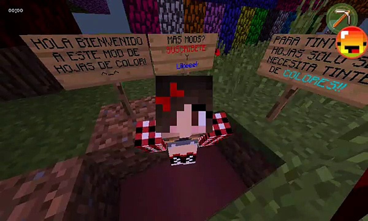 MOD MINECRAFT~HOJAS DE COLORES! ^-^