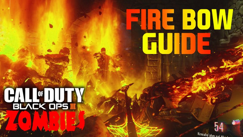 Call Of Duty Black Ops 3 Der Eisendrache Fire Bow Black Ops 3 Zombies Der Eisendrache Fire Bow Gameplay Video Dailymotion