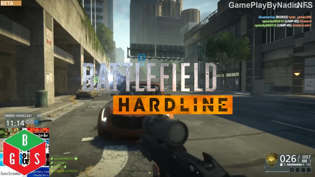 Battlefield Hardline Beta - Operator RANK43 DOWNTOWN - HOTWIRE Match Gameplay PS4, Xbox One, PC