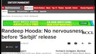 Randeep Hooda - No nervousness before 'Sarbjit' release