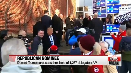Donald Trump secures enough delegates clinching nomination