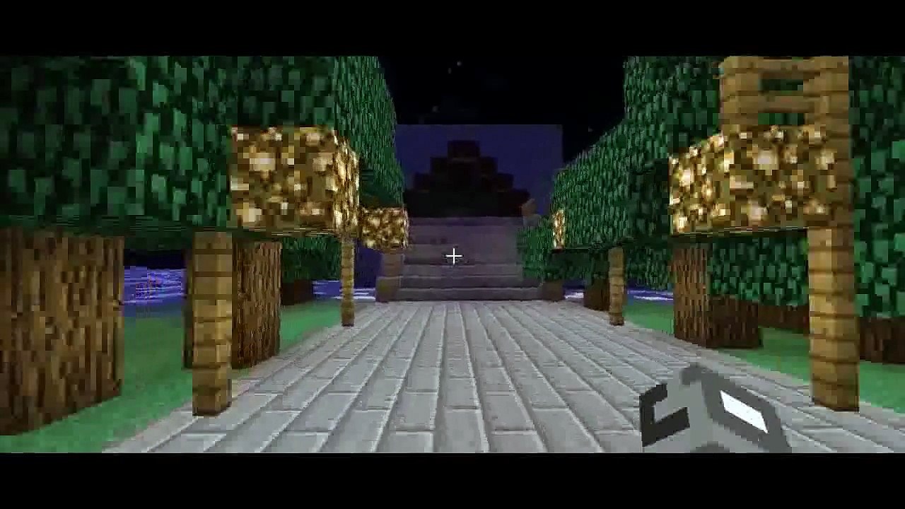 Minecraft- 4x4 Piston Door with Combination Lock and Secret Office