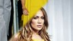 Jennifer Lopez puts on a busty display in bright yellow bodycon dress