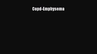 Download Copd-Emphysema Ebook Online