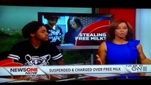 When A Black Kid Forgets His Free Milk & Remembers It, He Gets Handcuffed & Suspended