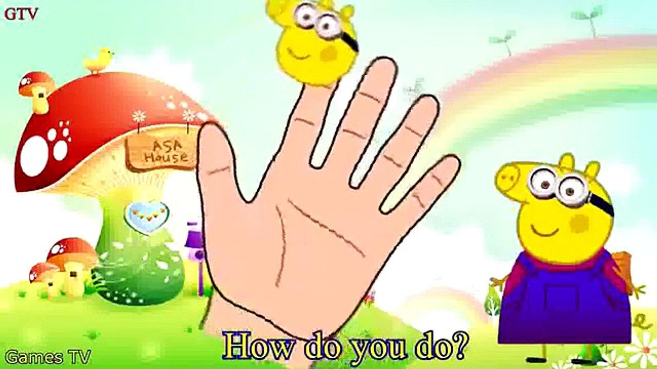 SpiderMan Peppa pig Family saviors The Beast #3 | Finger Family songs long -HD