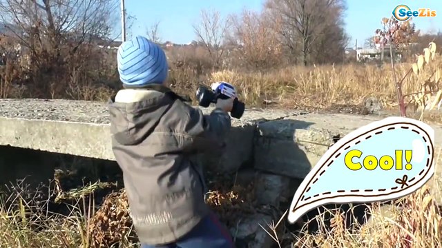 Monster Truck toys. Test Drive BMW. Video for children. Trucks for kids. Cars Toys Review Episode 18