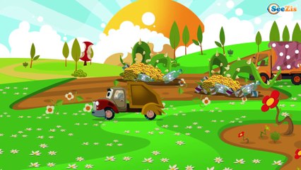 Cars Cartoons for children. Garbage Truck Cleanery. Traitor failed job. Episode 21. Season 2