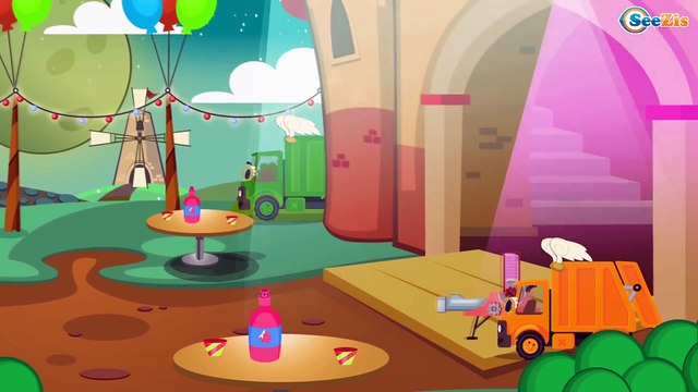 Мусоровоз Уборкин. Мультики про машинки. Злой заговор. Сборник мультиков 13-24 серии. Сезон 2