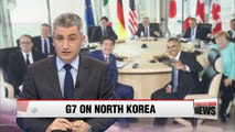 G7 statement condemns N. Korea nuclear test and missile launch